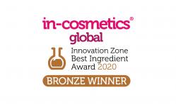 Bronze Award in-cosmetics Global